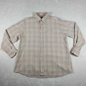 Alaska Wilderness Gear‎ 1959 Button Up Long Sleeve Shirt Men's XXL Plaid Flannel